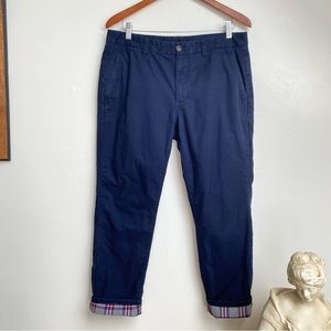 Bonobos Plaid Lined Tailored Chino Pants